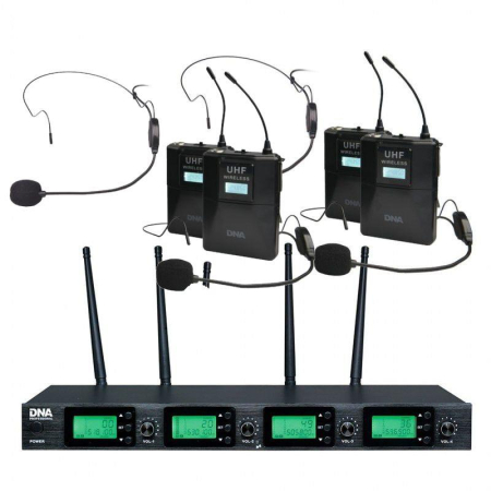 Mikrofon DNA RV-4 4 nagłowne free LTE-54083