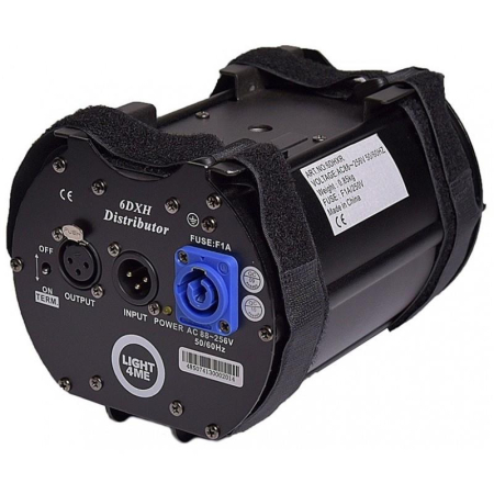 Splitter DMX Light4Me 6 kanałów-54333