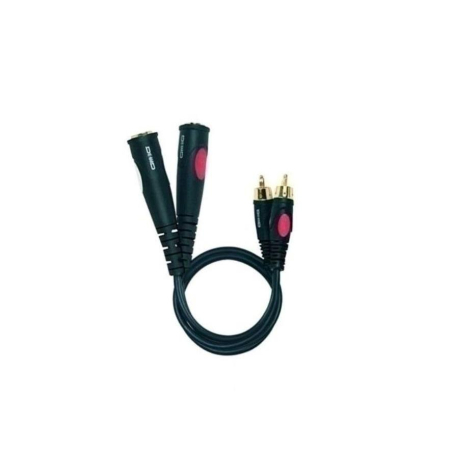 Kabel 2xRCA-2xGN J6,3 Die-Hard DH655LU09-54674