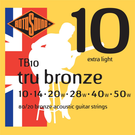 Str.RotoSound do gitary akustycznej 10-50 TB10-55463