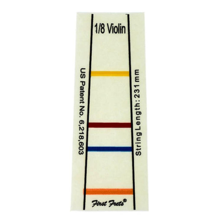 Naklejka na podstrunnice skrzypcową rozmiar 1/4-55592