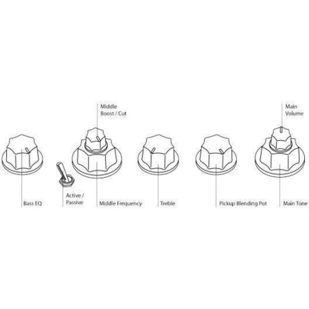 Gitara basowa Marcus Miller V3 5 Tabacco Sunburst-55641