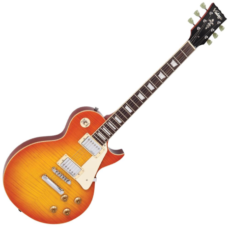 Gitara elektryczna Vintage V100HB Flame Honeyburst-56000