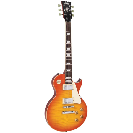 Gitara elektryczna Vintage V100HB Flame Honeyburst-56005