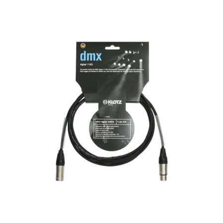 Kabel DMX 5pin Klotz 3m DMX5DK1S0300 EXPO-56065