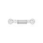 Kabel DMX 5pin Klotz 3m DMX5DK1S0300 EXPO-56068