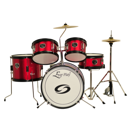 Perkusja Ever Play Junior JBJ1046 MRD Metalic red-56176