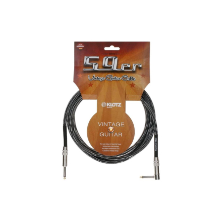 Kabel J-J 3m Klotz Vintage 59er VINA300 Kąt-56220