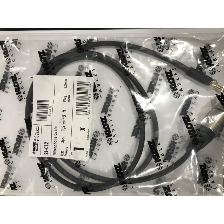 Kabel J3,5-XLR Ż 1,5m Klotz 2J-CL2-56339