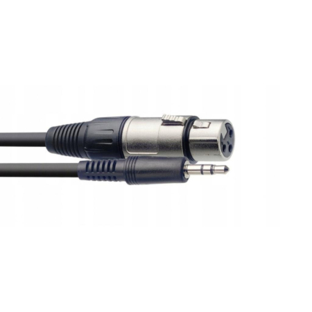 Kabel J3,5-XLR Ż Stagg SAC3MPSBXF 3M-56433