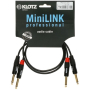 Kabel 2xJ6,3-2xJ6,3 0,9m Klotz KT-JJ090 PRO-56496
