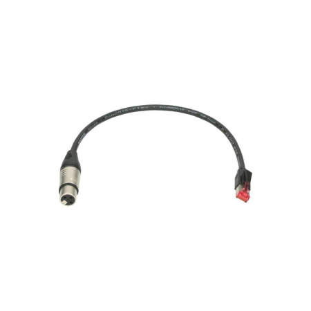 Kabel RJ45-Xlr Ż Klotz 0,2m DMXK3FRJ45M-56931