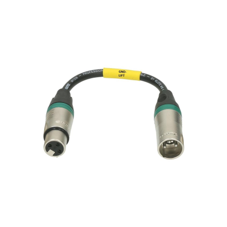 Kabel Xlr-Xlr Klotz 0,2m XLR-FM-GK with groundlift-56939