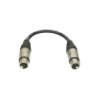 Kabel Xlr Ż-Xlr Ż Klotz 0,2m XLR-FFK-56925