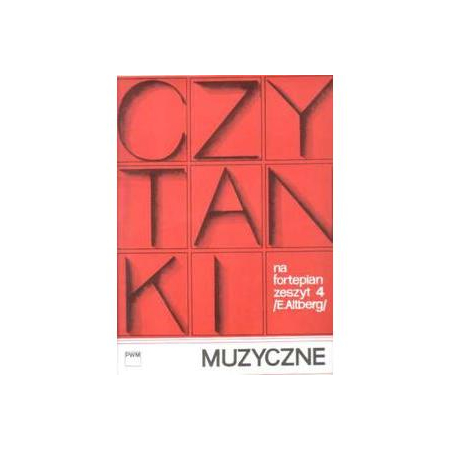 Czytanki muzyczne na fortepian z.4 Altberg-561