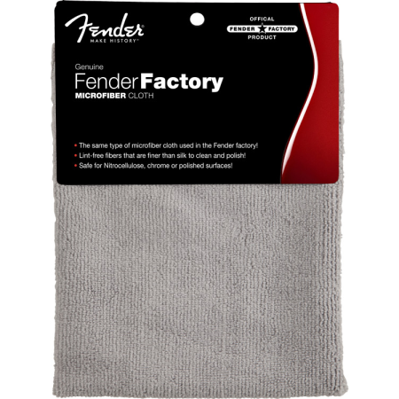 Ściereczka z mikrofibry Fender do czyszczenia Grey-57108