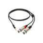 Kabel J3,5-2xXlr Ż 3m Klotz KY8-300-57115