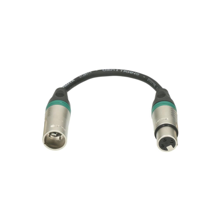 Kabel Xlr 5pin M-Xlr Ż 0,2m Klotz XLR-DMXK5M3F-57282