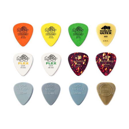Zestaw kostek Dunlop Acoustic PVP112 12szt-57342