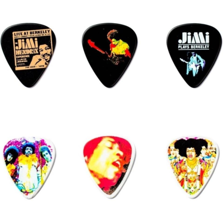 Zestaw kostek Dunlop Jimi Hendrix medium 12szt-57425