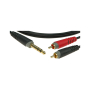 Kabel J6,3-2xRca 3m Klotz AY3-0300-57488