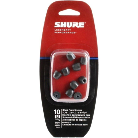 Nakładki nauszniki Shure do słuchawek EABKF1-10M-57828