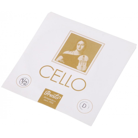 Struna D Cello Presto 1/2-5819
