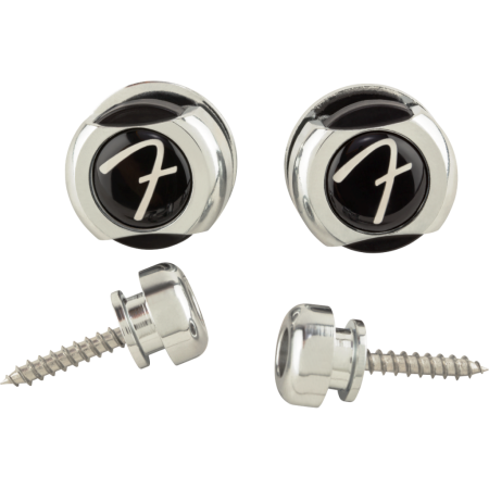 Zaczep do paska Fender® 'F' Locks CHROME-58253