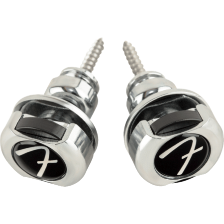 Zaczep do paska Fender® 'F' Locks CHROME-58254