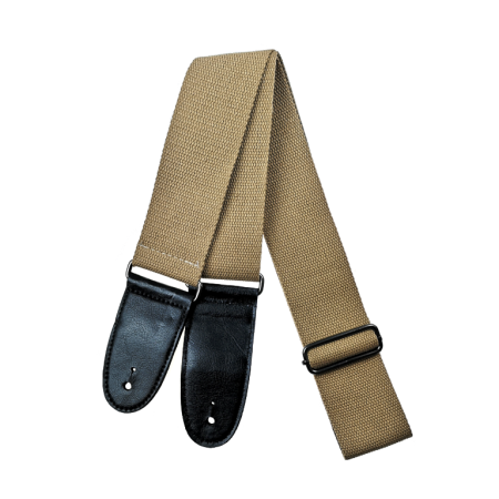 Pasek do gitary Jeremi S201F beżowy-58268