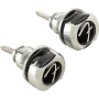Zaczep do paska Fender® 'F' Locks CHROME-58252