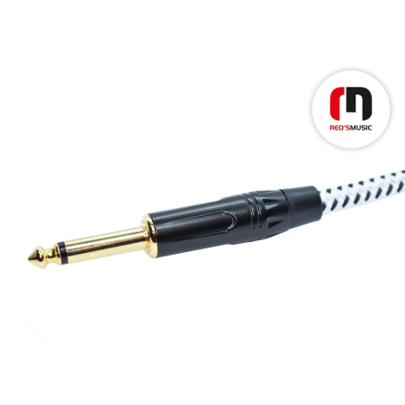 Kabel J-J 3m Red's Music Standard GCF1230BW Kąt-58315