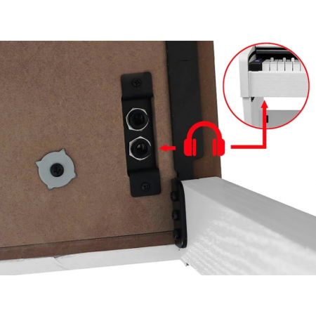 Medeli Dp 280 K WH piano cyfrowe białe-58332