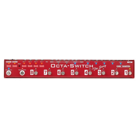 Przełącznik nożny Carl Martin Octa-Switch Strip-58402