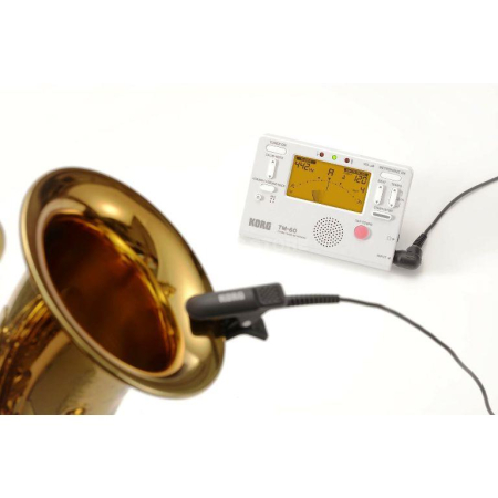 Metro-tuner Korg TM-60C WH z mikrofonem kontakt-58439