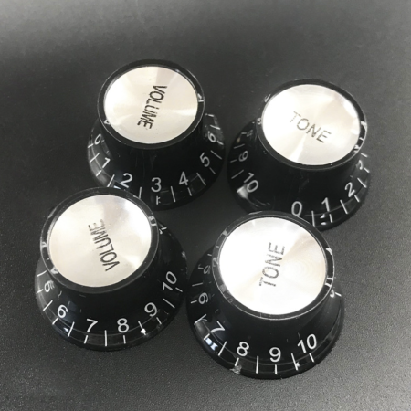 Gałka na potencjometr typu Les Paul Tone Czarny-58928