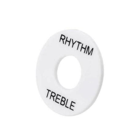 Płytka Rhythm/Treble Les Paul Biała 1518 -59085
