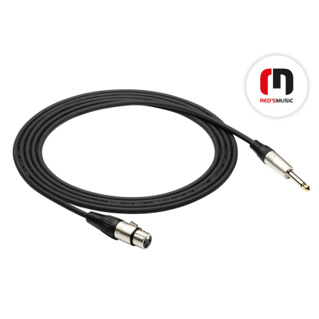 Kabel J-XLR Ż 1,5m Red's Music Economic MIC MC0215-59287