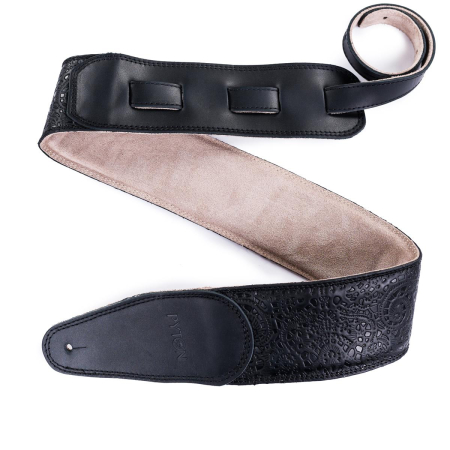 Pasek do gitary Pyton 9 Deluxe Black-59351