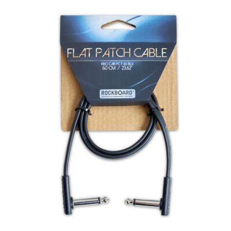 Kabel J-J 0,60m RockBoard Flat Patch Cable Black-59424