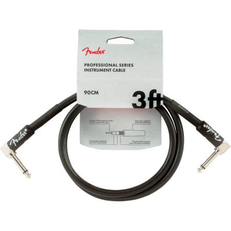 Kabel J-J 0,90 Fender Professional Series Black   -59437