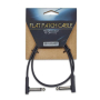 Kabel J-J 0,45m RockBoard Flat Patch Cable Black-59429