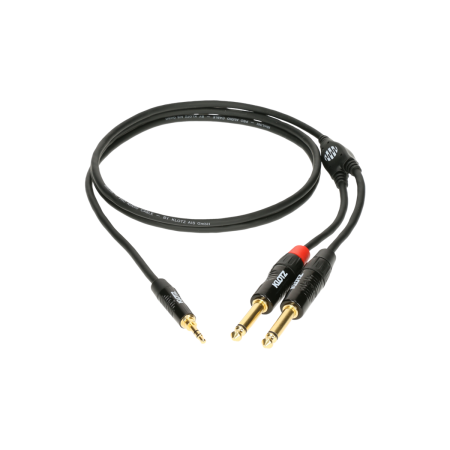 Kabel J3,5-2xJ6,3 1,5m Klotz PRO KY5-150-59778