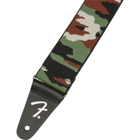 Pasek do gitary Fender WeighLess Camo Woodland-59962
