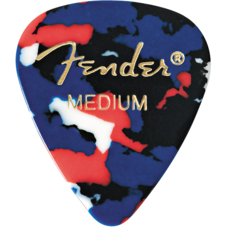 Kostka gitarowa Fender Confetti Medium 0,71mm-60147