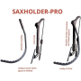 Pasek do sax JazzLab Holder  PRO - szelki size M-60263