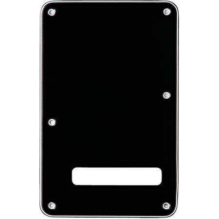 Maskownica tremolo Fender Strat B/W/B Black-60871