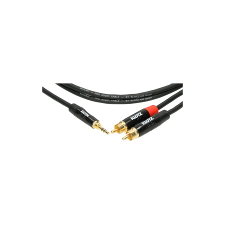 Kabel J3,5-2xRca 1,5m Klotz PRO KY7-150-60993