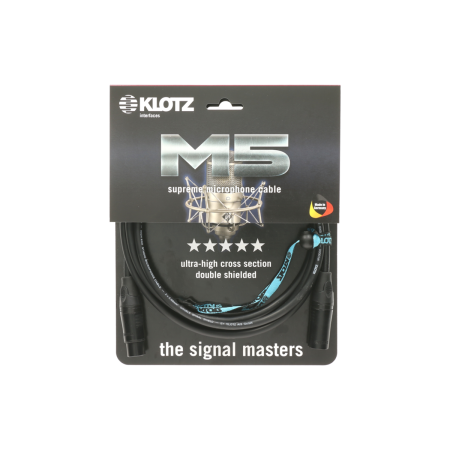 Kabel Xlr-Xlr 1m Klotz M5 M5KBFM010-61003