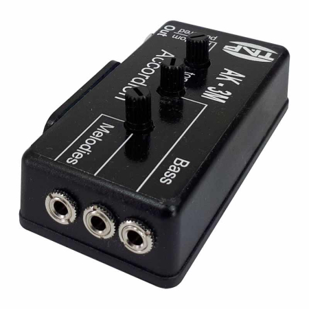 Przystawka do akordeonu TAP AK-3M zestaw 3 mikrof.-61066